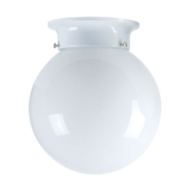 Jetball 20 White DIY Glass Ceiling Light with Opal