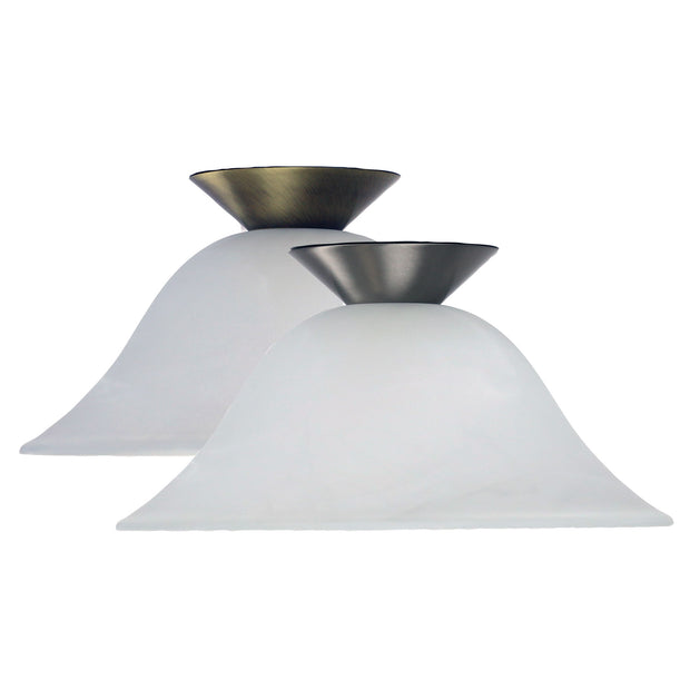 Pana DIY 30cm Alabaster Glass DIY