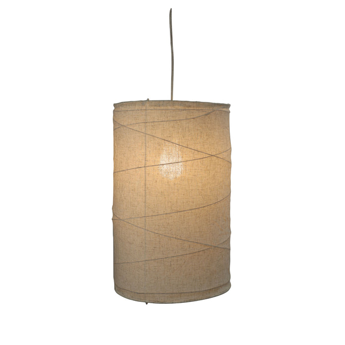 Boheme 30 Flax Linen Pendant Shade Only