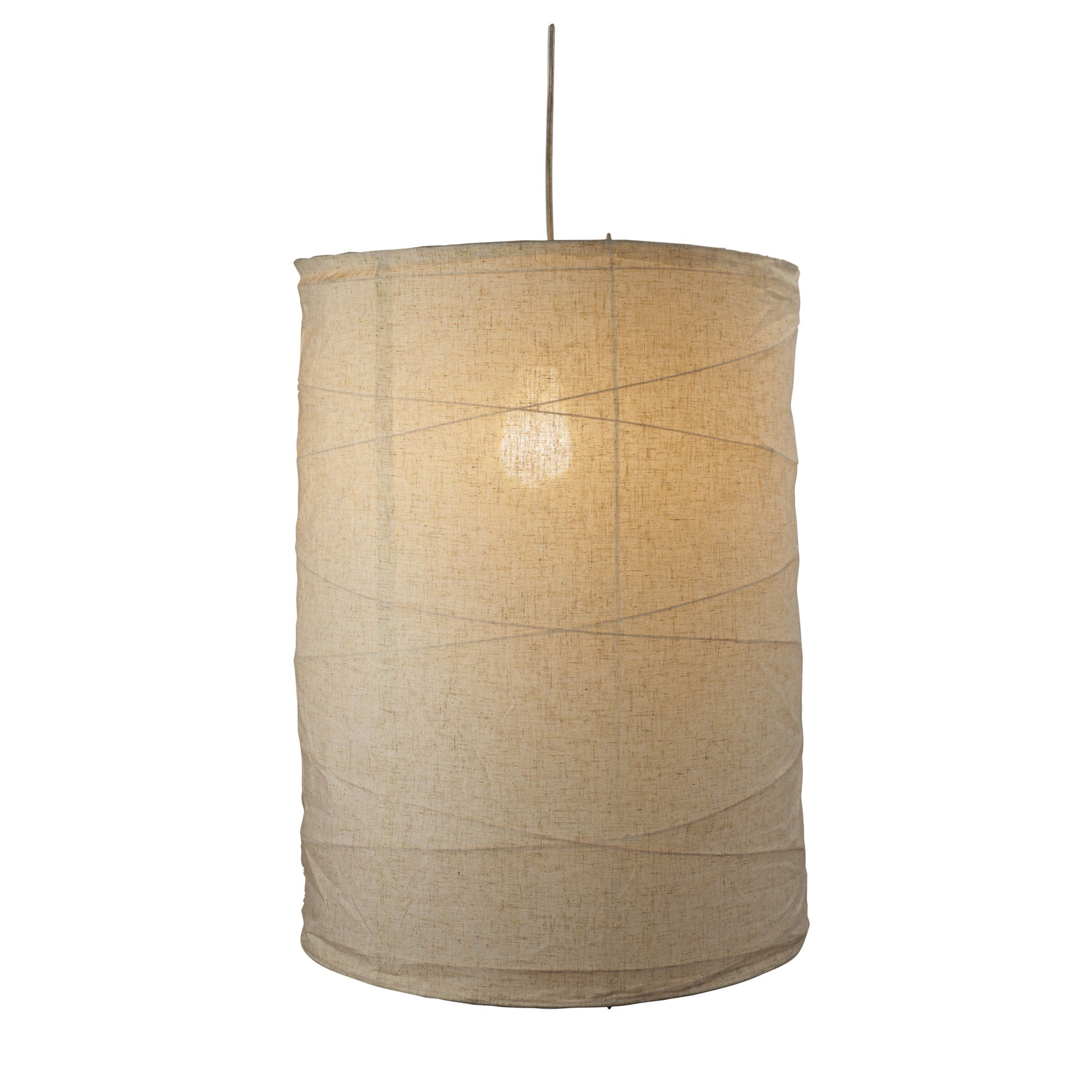 Boheme.45 Flax Linen Pendant Shade Only