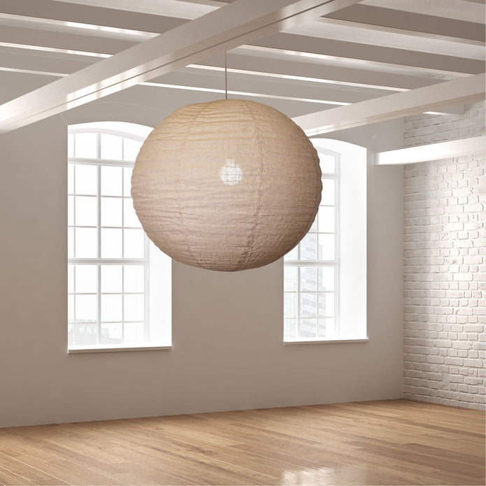 Kanto 80 Flax Linen Pendant Shade Only