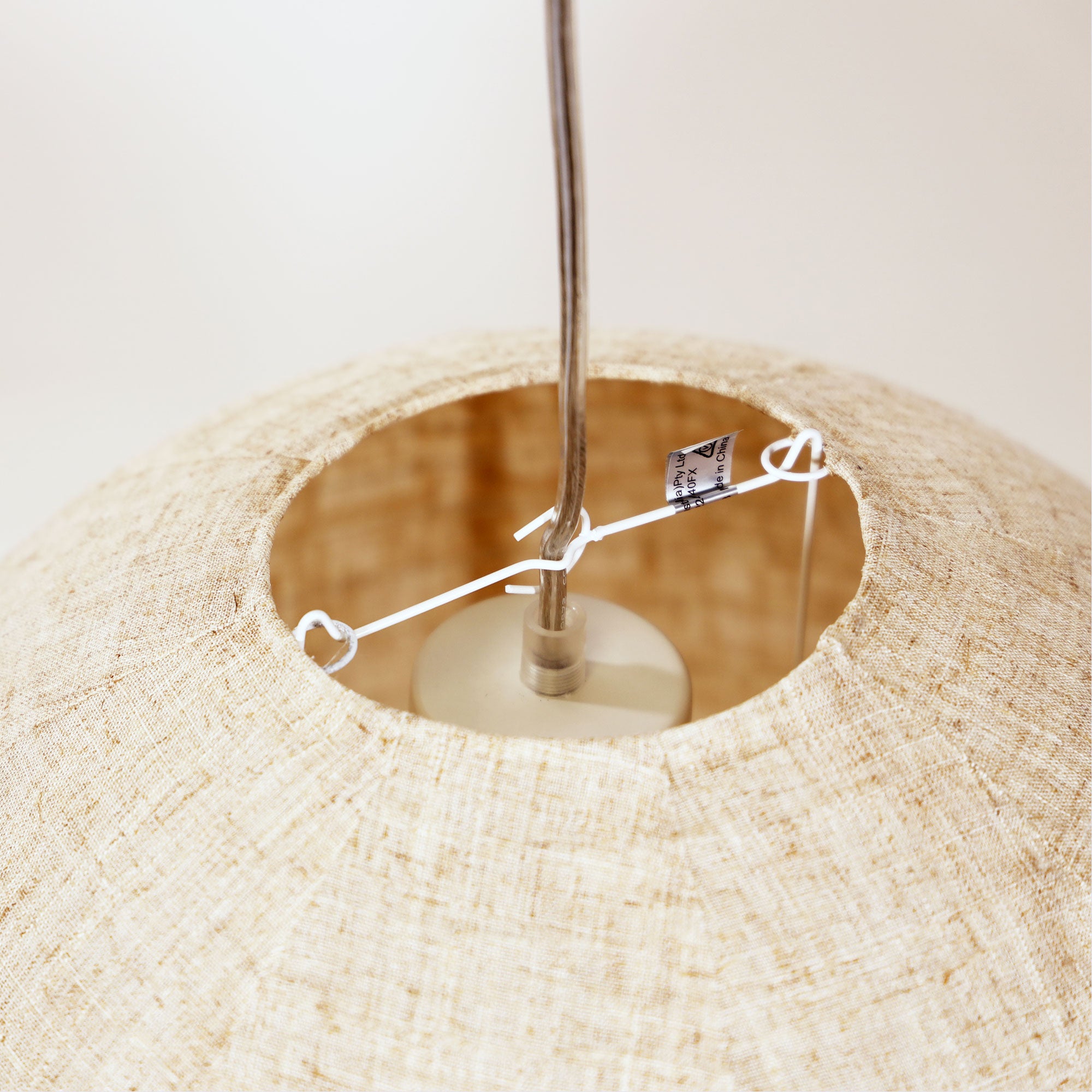 Kanto.40 Flax Linen Pendant Shade Only