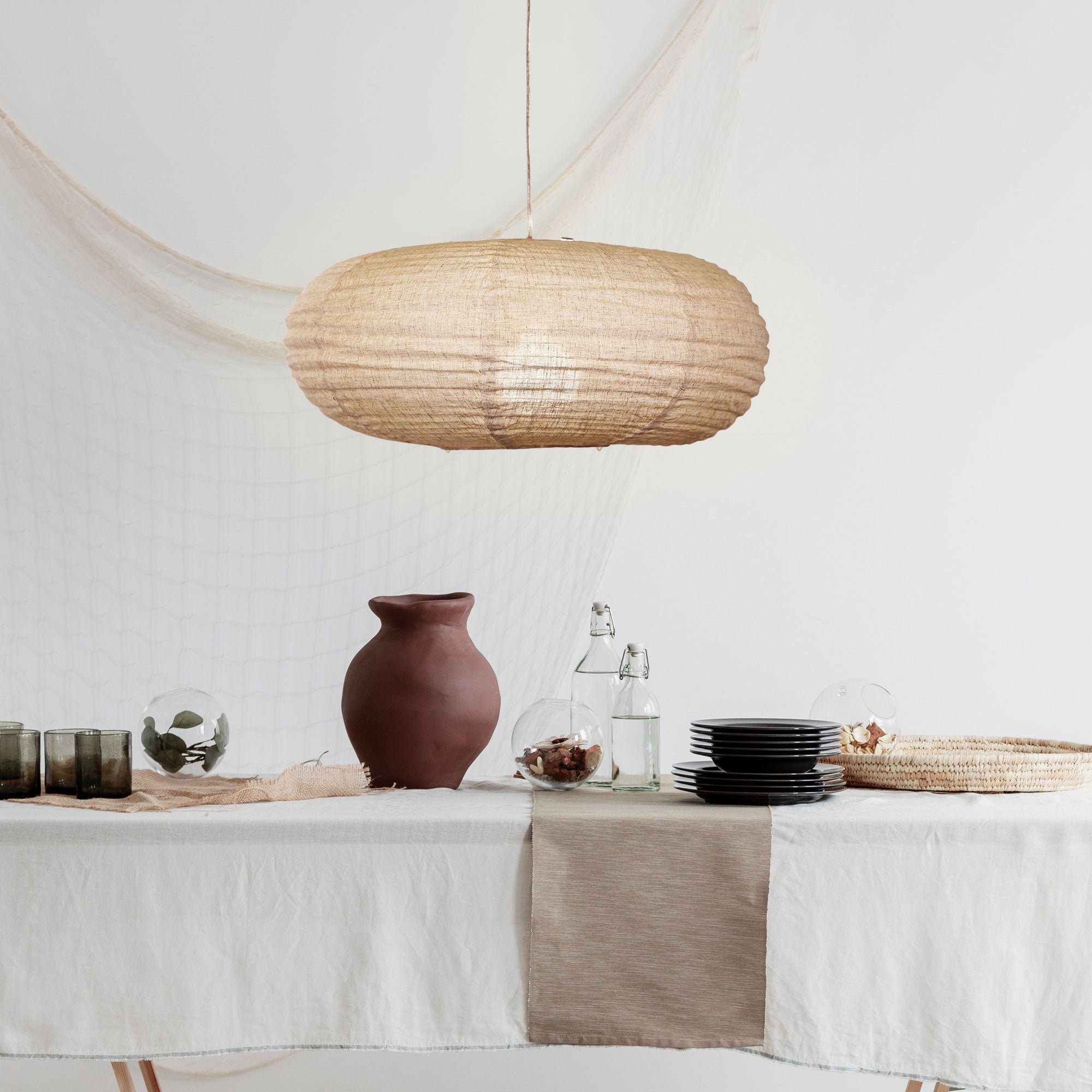 Kanto.60 Flax Linen Pendant Shade Only