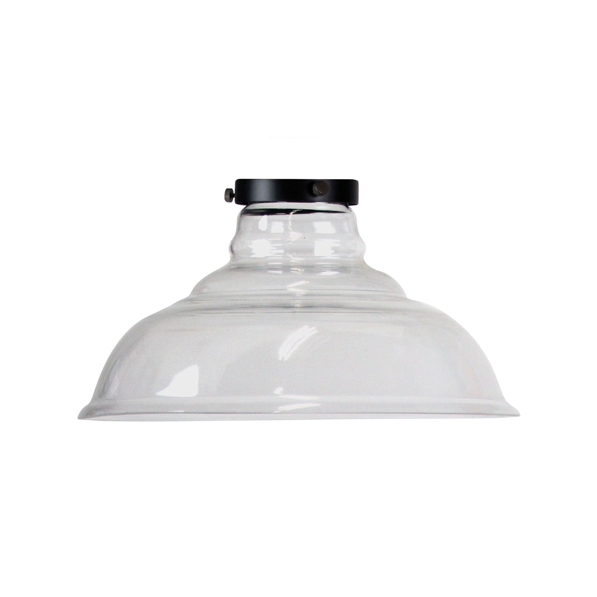 Toledo Clear Classic 35cm Clear Glass Shade And Gallery