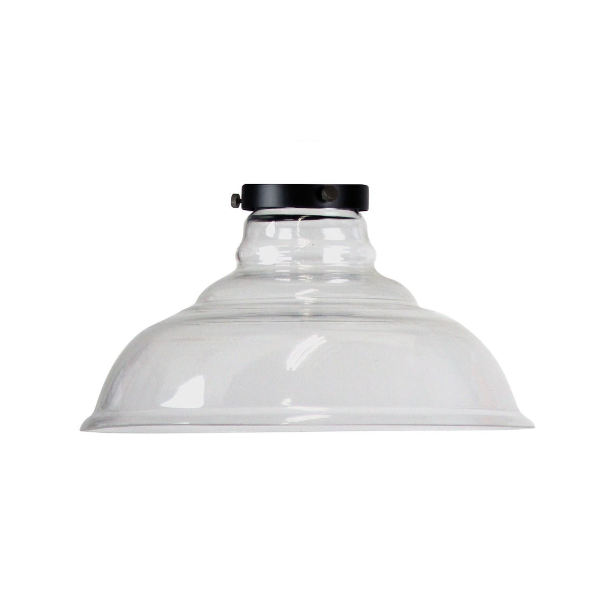 Toledo Clear Classic 35cm Clear Glass Shade And Gallery
