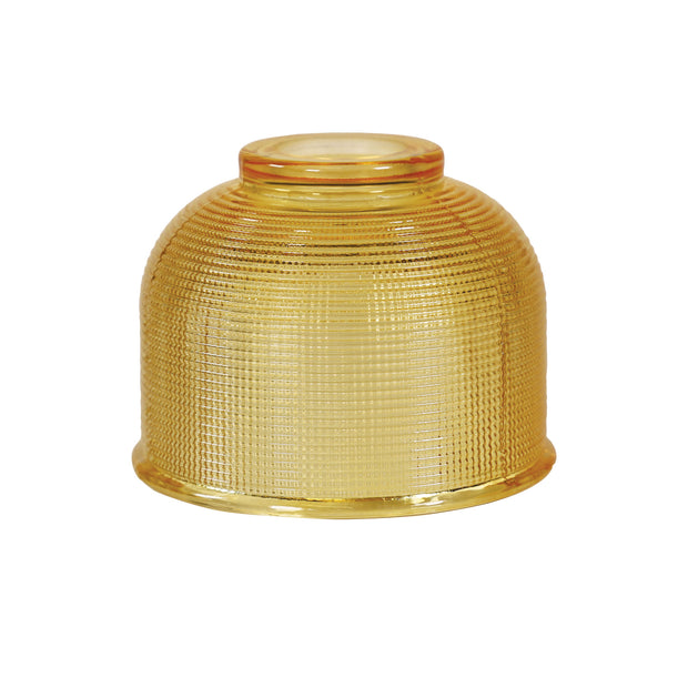 Maison15cm Retro Halophane Amber Glass Shade