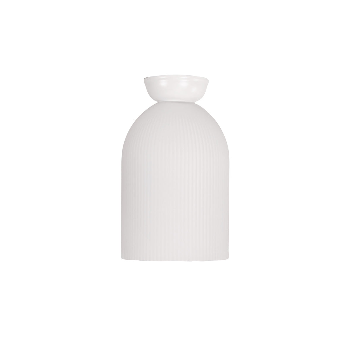 Arley White & Opal Ribbed Glass DIY