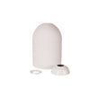 Arley White & Opal Ribbed Glass DIY