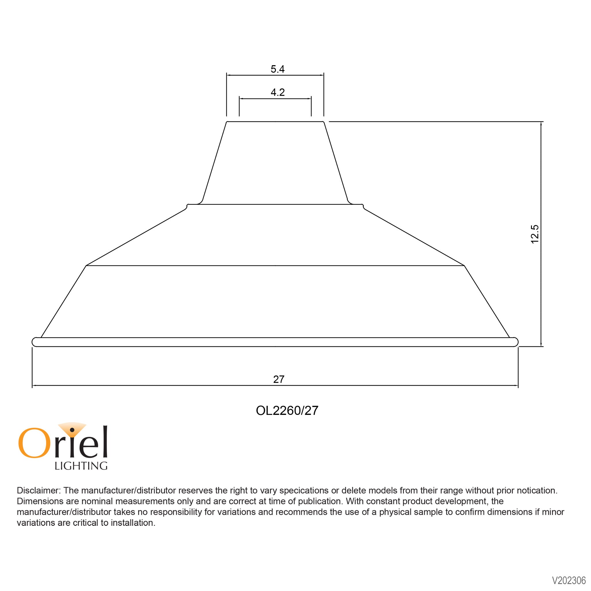 Warehouse.27 Black Industrial Vintage Pendant Shade Only