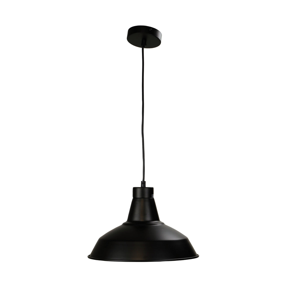 Warehouse 31 Black Industrial Vintage Pendant Shade Only
