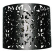 Vicky 25cm Laser Cut Metal DIY Ceiling Light Black