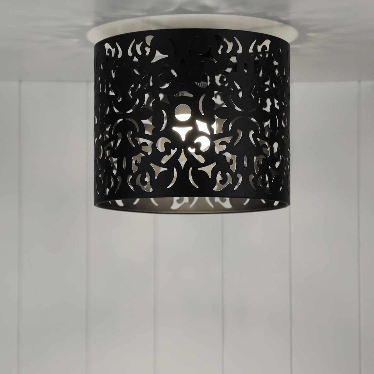 Vicky Black Laser Cut Metal DIY
