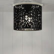 Vicky Black Laser Cut Metal DIY