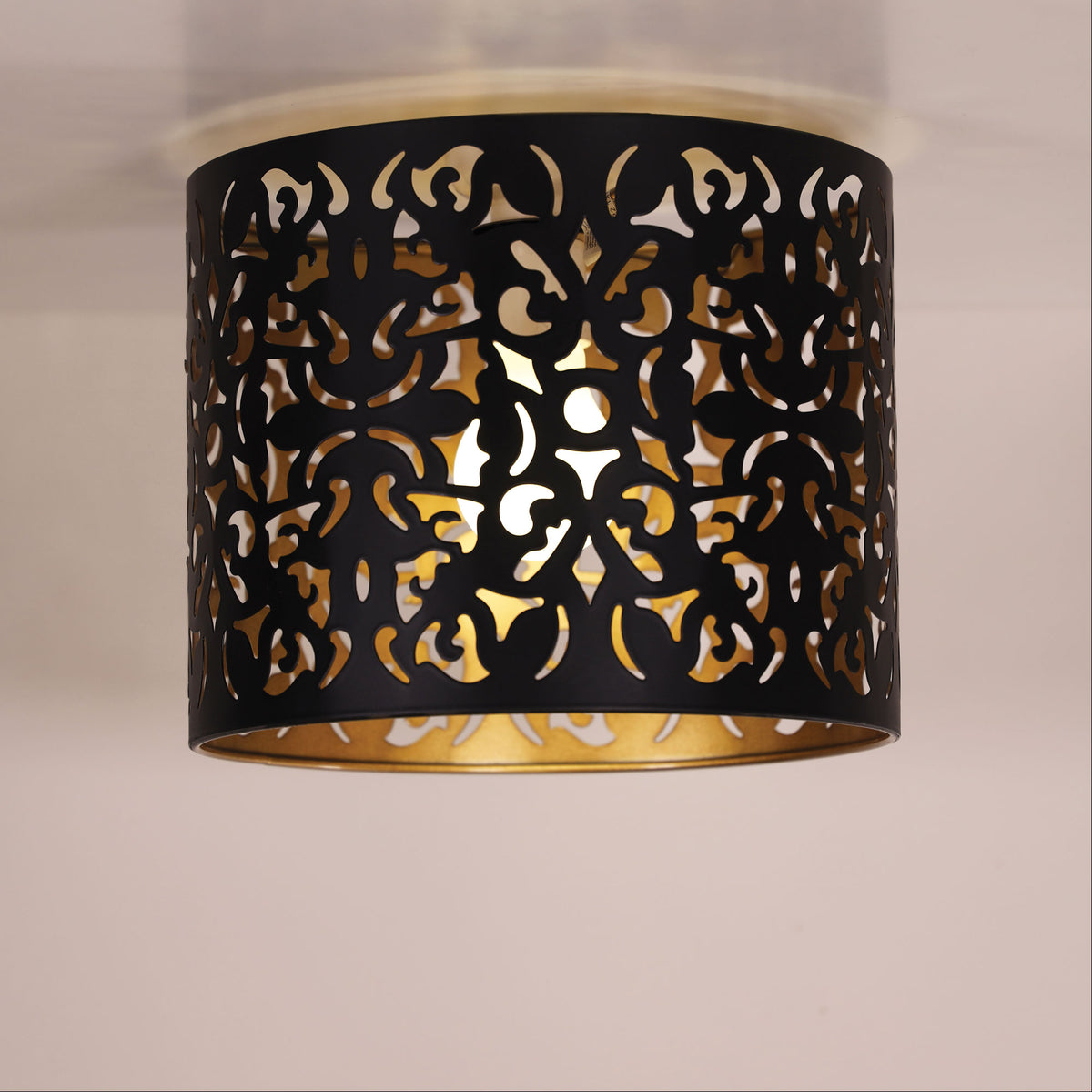 Vicky Black with Copper Inner Laser Cut Metal DIY