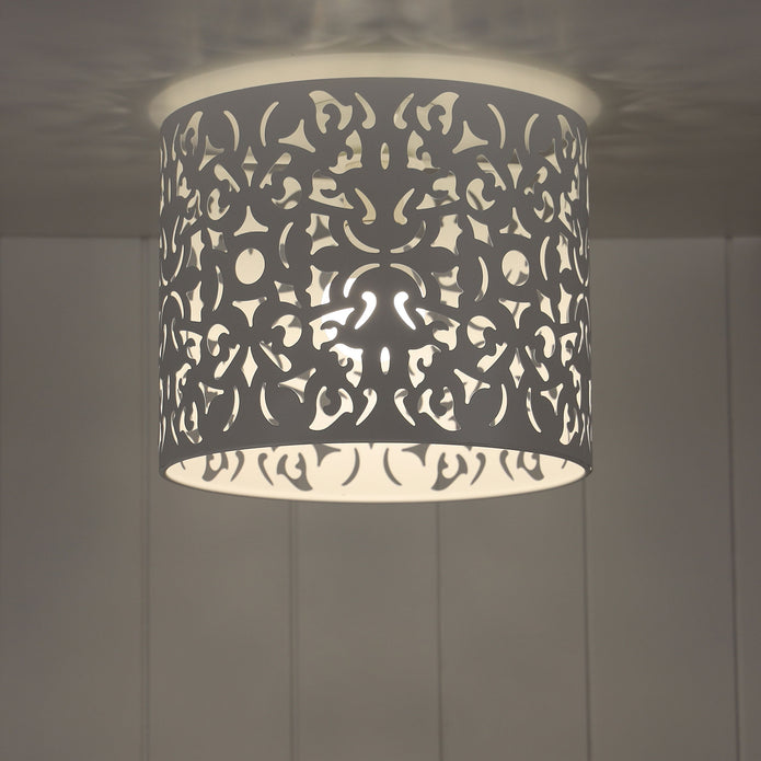 Vicky White Laser Cut Metal DIY