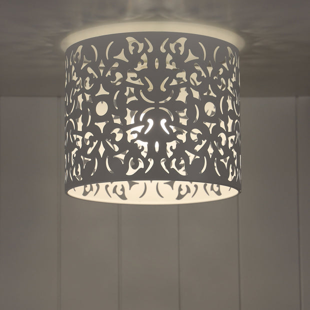 Vicky White Laser Cut Metal DIY