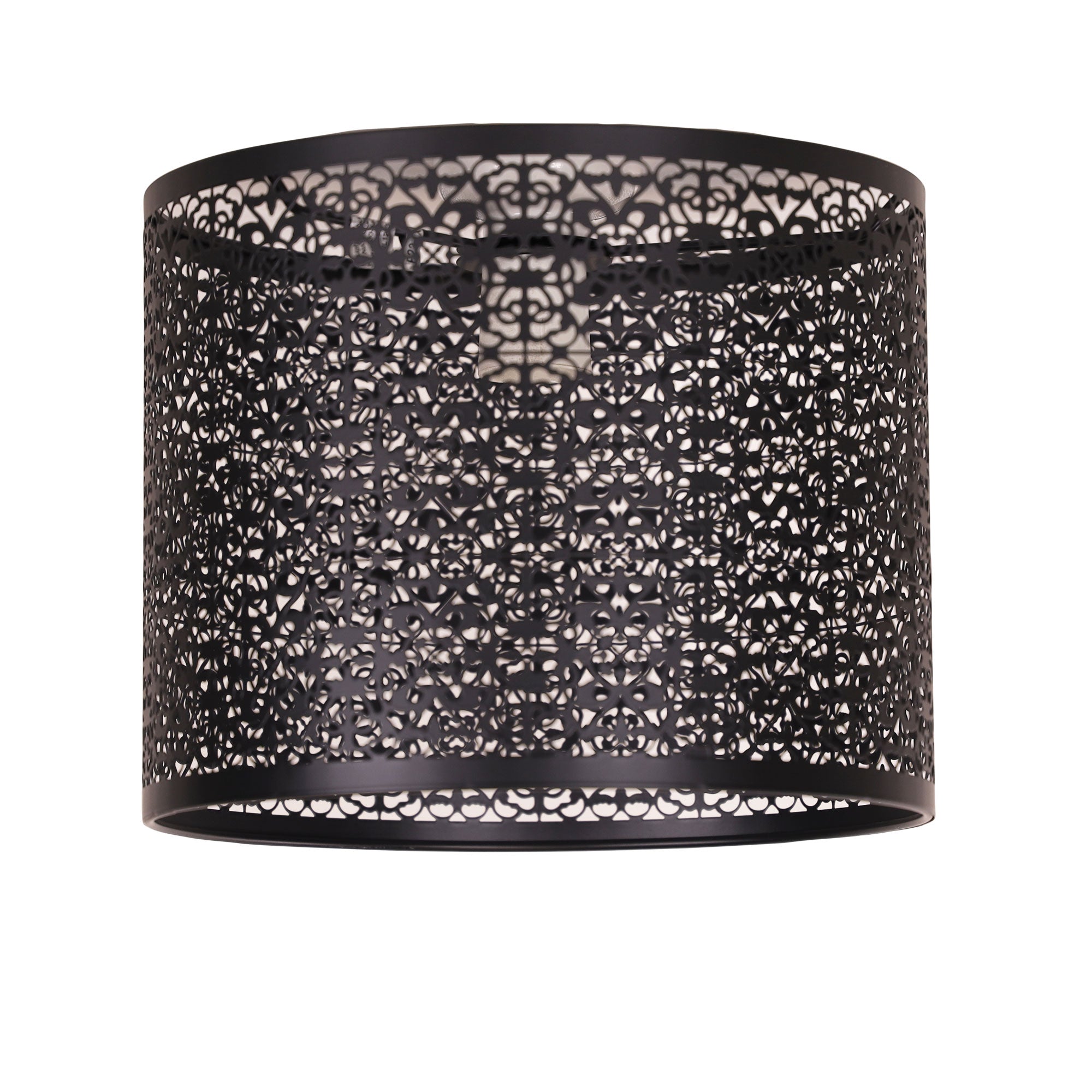 Bursa Laser Cut Metal DIY Ceiling Light Black