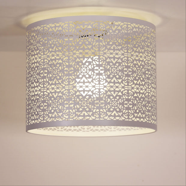 Bursa White Laser Cut Metal DIY
