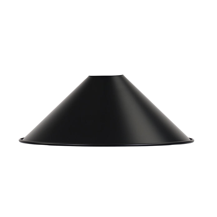 Victoriana 30cm Black Traditional Metal Shade