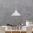 Victoriana 30 White Traditional Metal Pendant Shade Only