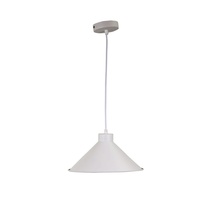Victoriana 30 White Traditional Metal Pendant Shade Only