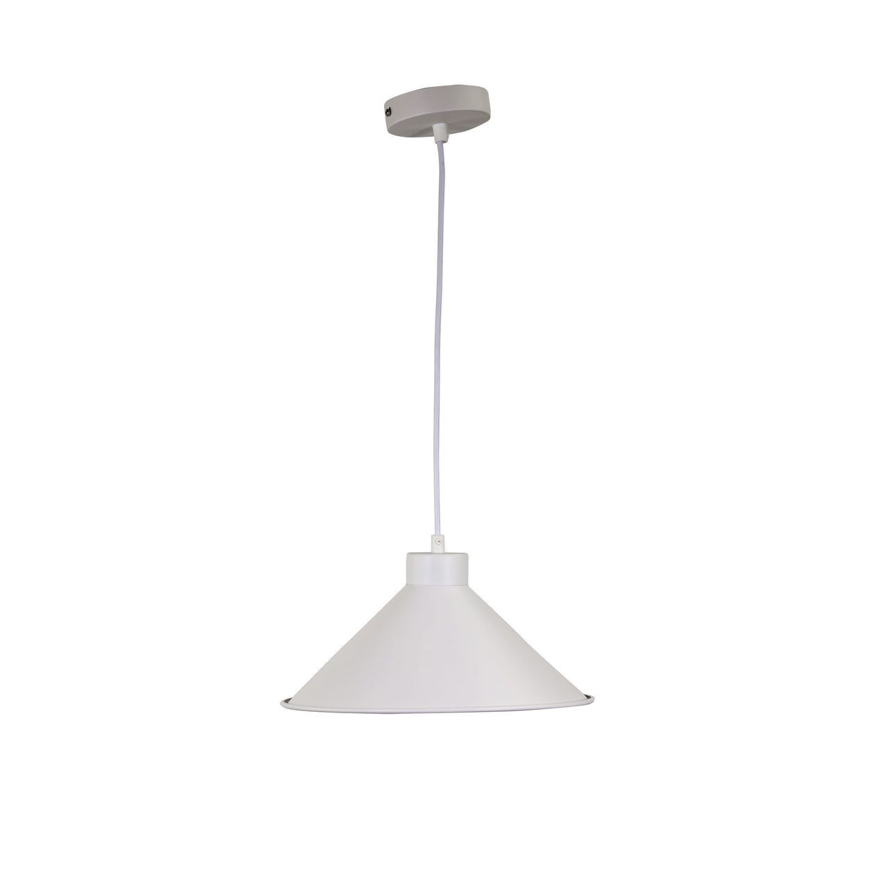 Victoriana.30 White Traditional Metal Pendant Shade Only
