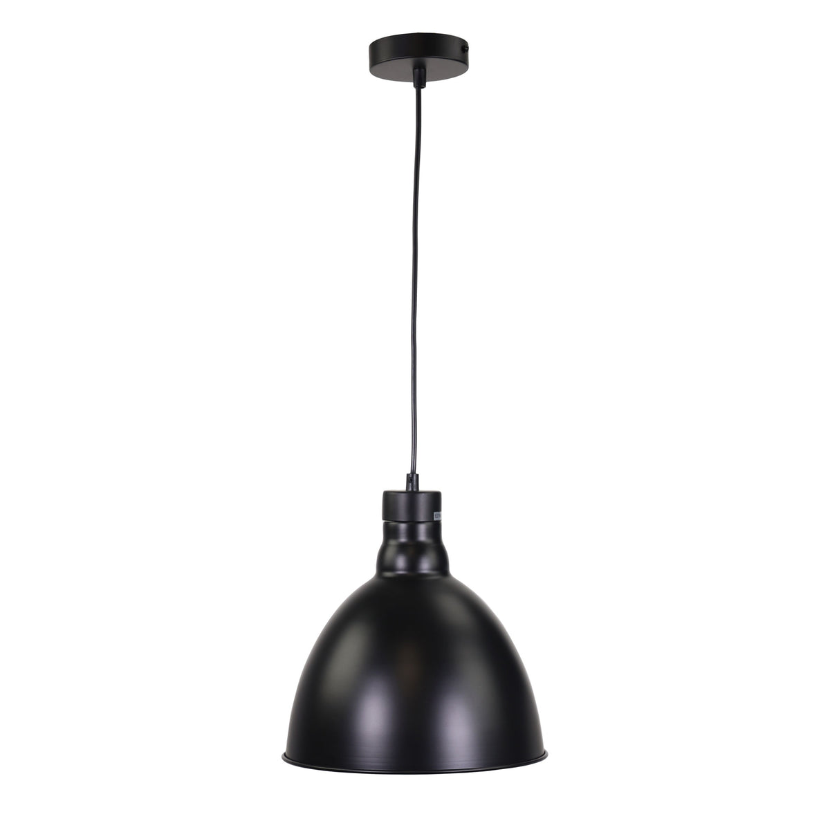 Dawson 25 Black Barn Style Metal Pendant Shade Only