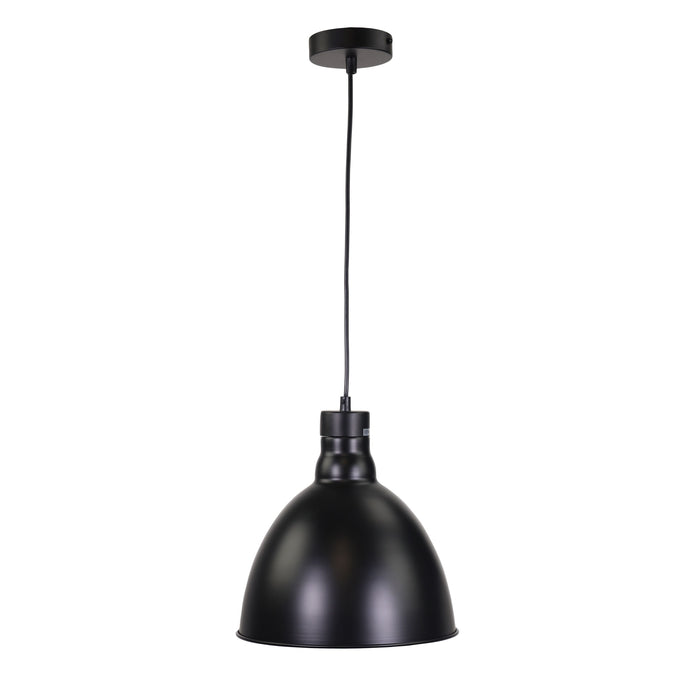 Dawson 25 Black Barn Style Metal Pendant Shade Only