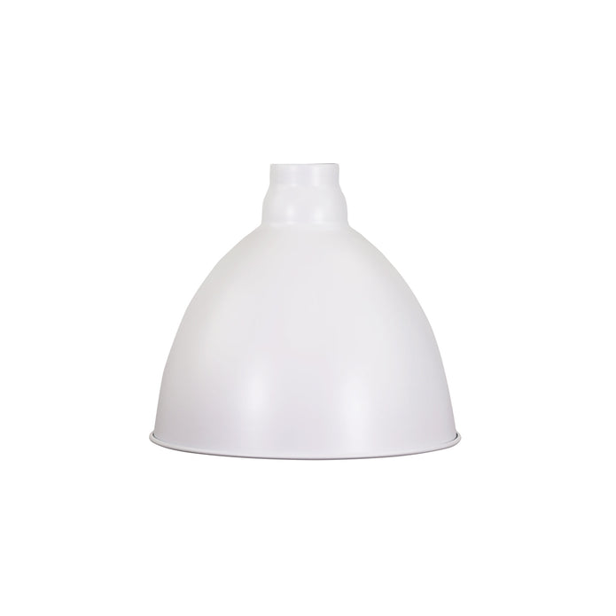 Dawson 25cm White Barn Style Metal Shade