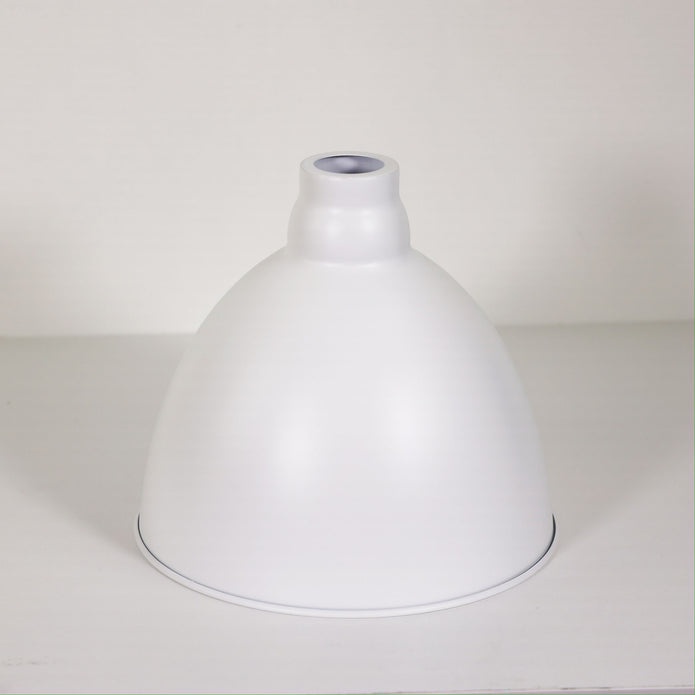 Dawson 25 White Barn Style Metal Pendant Shade Only