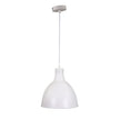 Dawson 25 White Barn Style Metal Pendant Shade Only