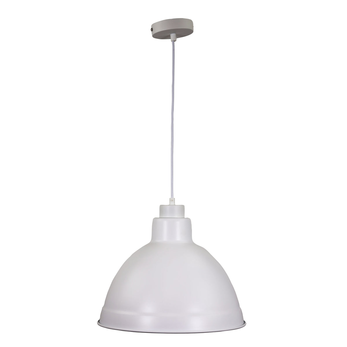 Yard 35 White Industrial Style Pendant Shade Only