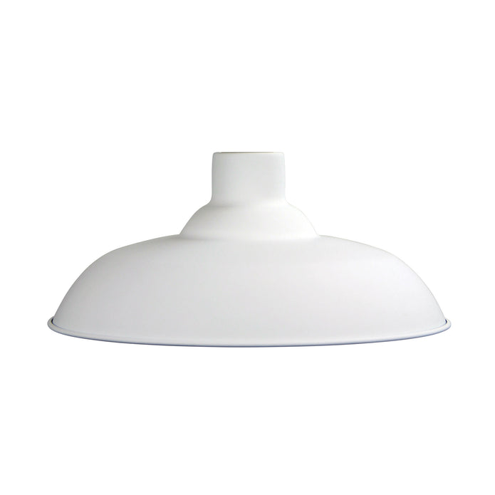 Slater 38cm White Industrial Vintage Shade