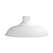 Slater 38cm White Industrial Vintage Shade