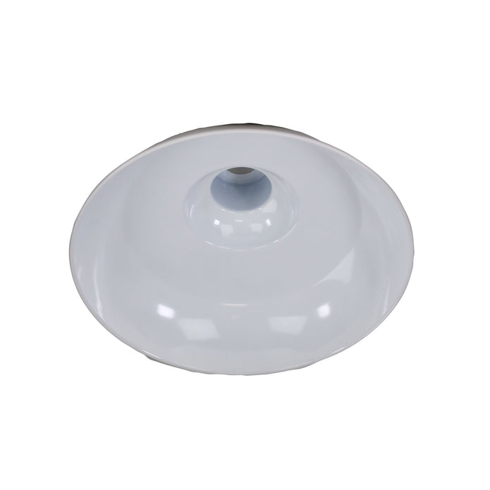 Slater 38 White Industrial Vintage Pendant Shade Only