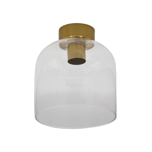 Burton Brass DIY Metal &Amp; Glass DIY Shade