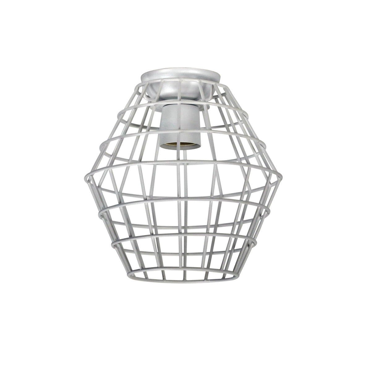 Maci 18 Wire Retro Industrial DIY Shade White