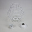 Maci 18 White Wire Retro Industrial DIY Shade