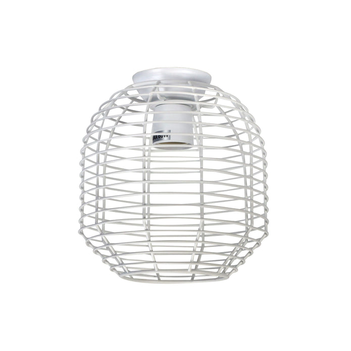 Eve 18 Wire Retro Industrial DIY Shade White