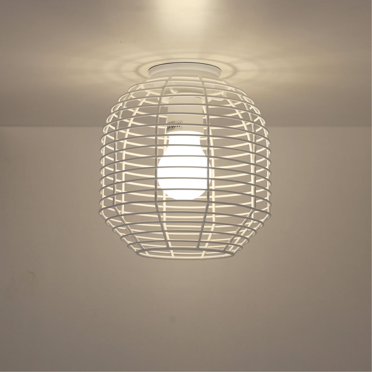 Eve 18 White Wire Retro Industrial DIY Shade