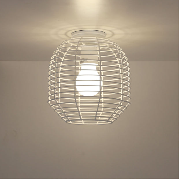 Eve 18 White Wire Retro Industrial DIY Shade