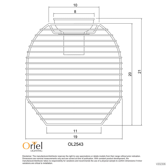 Eve 18 Black Wire Retro Industrial DIY Shade