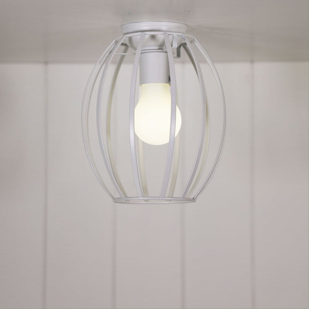 Stave White Industrial Style DIY Shade