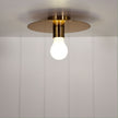 Piato Brushed Brass DIY Batten Holder Cover