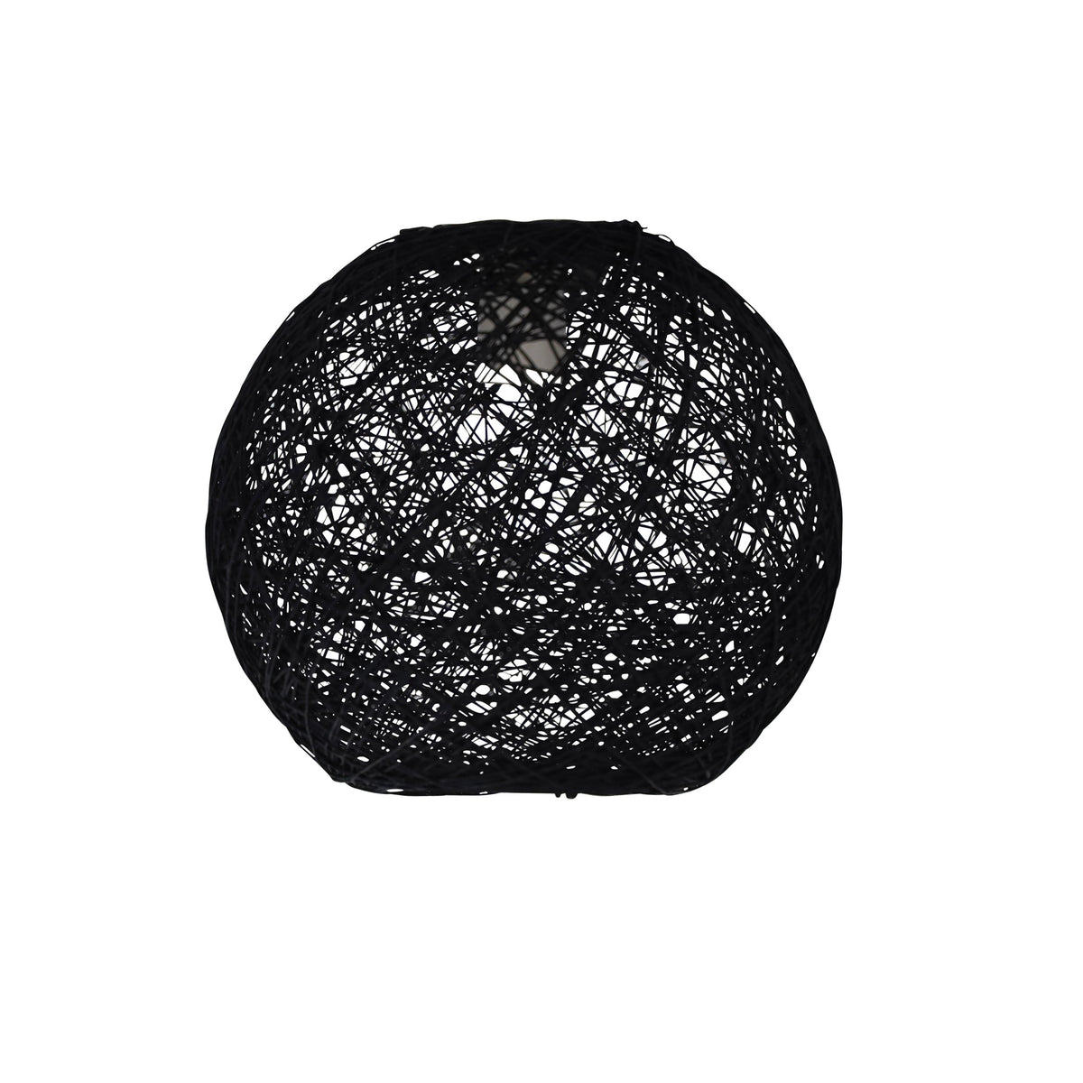 Kono 25cm Black Painted String DIY Shade