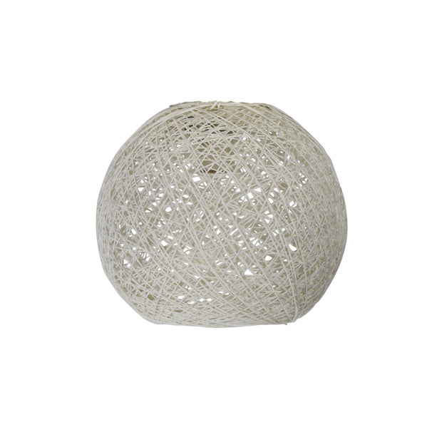 Kono 25cm White Painted String DIY Shade