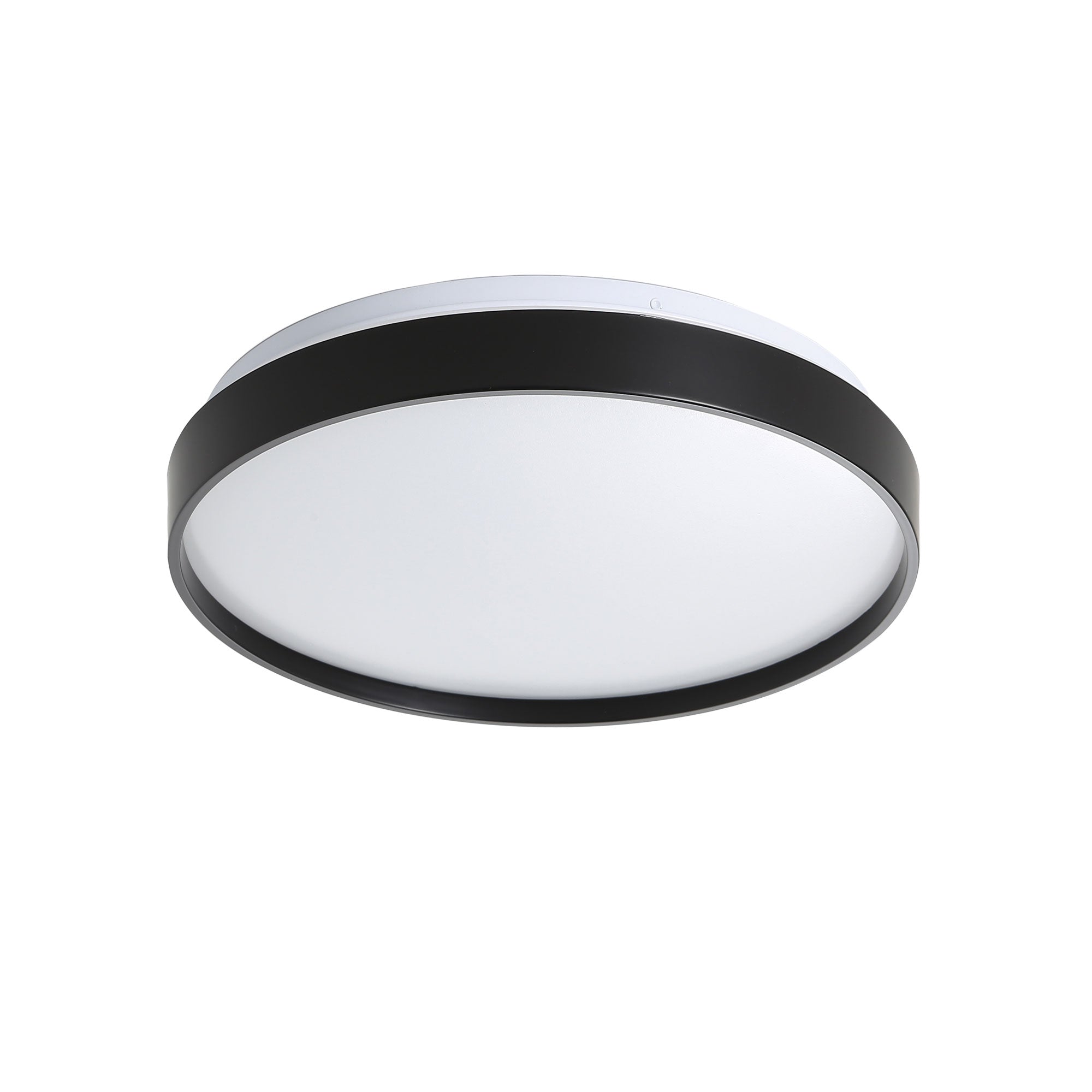 Leena 38 Black Tri-colour LED Ceiling Light