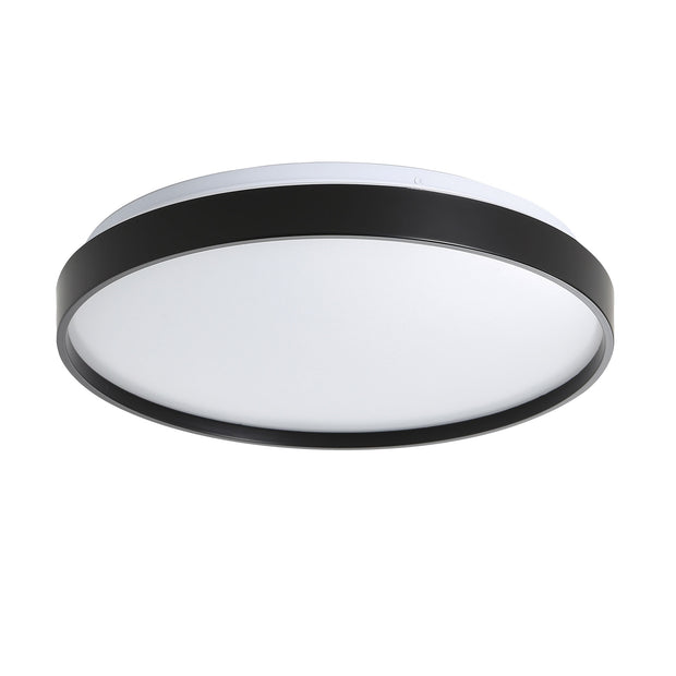 Leena 48 Black Tri-colour LED Ceiling Light