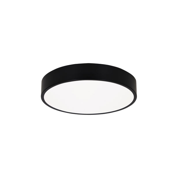 Orbis 30 Black 12W CCT LED Oyster Light