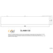Orbis 30 Black 12W CCT LED Oyster Light